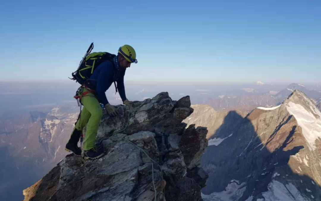 Alex López encuentra el Mont Blanc «desmoronándose»